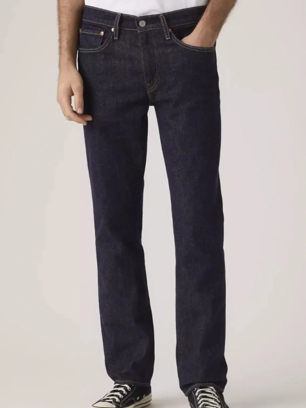 Levi's Premium 514 Straight Men's Jeans, Sta-Dark - Dark Wash, 38x32
